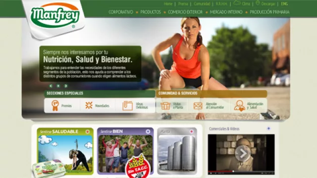 Manfrey se renueva y lanza nuevo sitio web