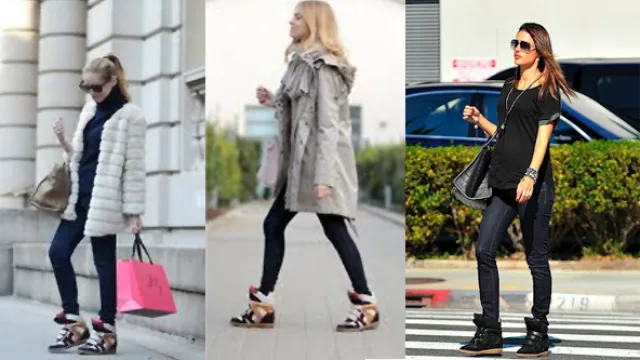 Con sacón simil piel, con un trench informal; otra opción es llevarlas con jeans azules como Alessandra Ambrosio.