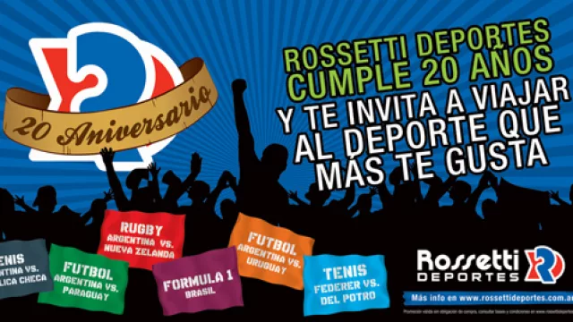 20 años no es nada: Rossetti de festejo