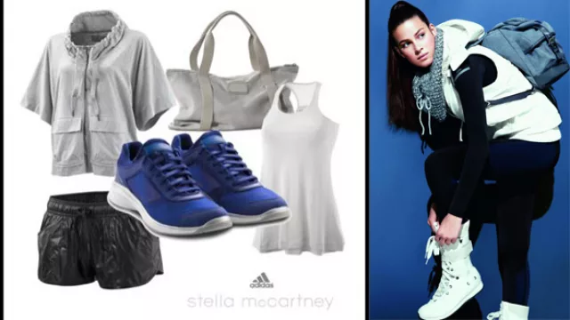 Conjunto de campera y canguro manga corta; Opción de Sport Day para un día de deporte outdoor.