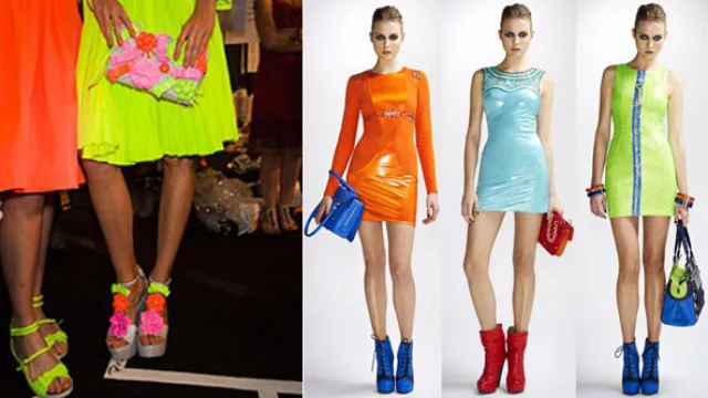 Colecciones primavera-verano, muy ácidas y a contra tono.