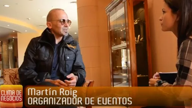 Martín Roig: un eximio en ambientación de eventos