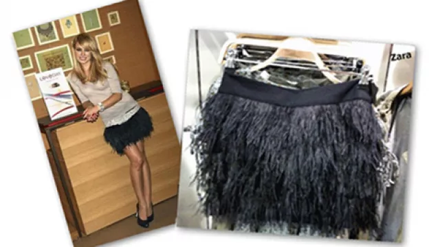 Distintas propuestas de conjuntos para eventos, con faldas en génerso abrigados, para usar con bajas temperaturas.