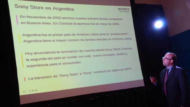 Jorge González, el panameño al frente de Sony en Argentina. 