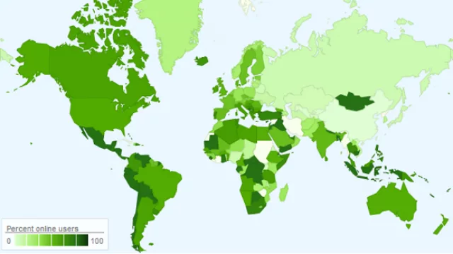 Latinoamérica es la región más involucrada con las redes sociales