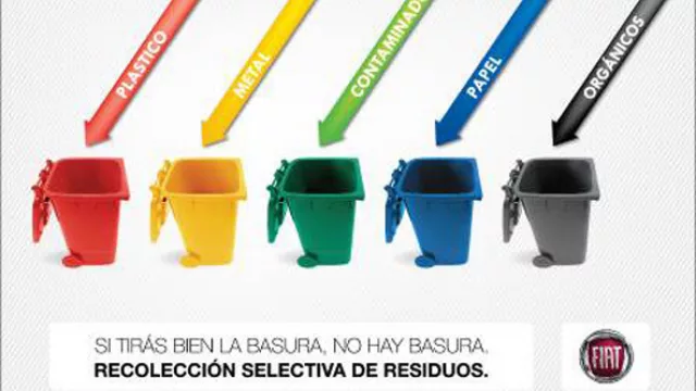 ...y Fiat contribuye con el medio ambiente reciclando el 98% de todos  sus residuos sólidos