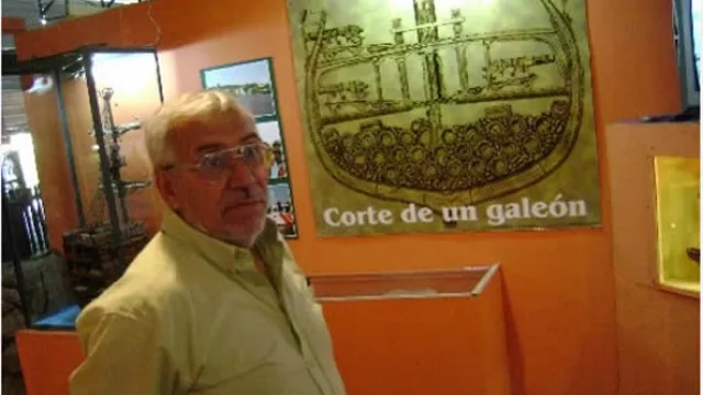 Rubén Collado ya encontró más de 10 barcos en el Río de la Plata