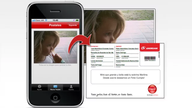 Cómo enviar una postal (real, no virtual) desde tu smartphone