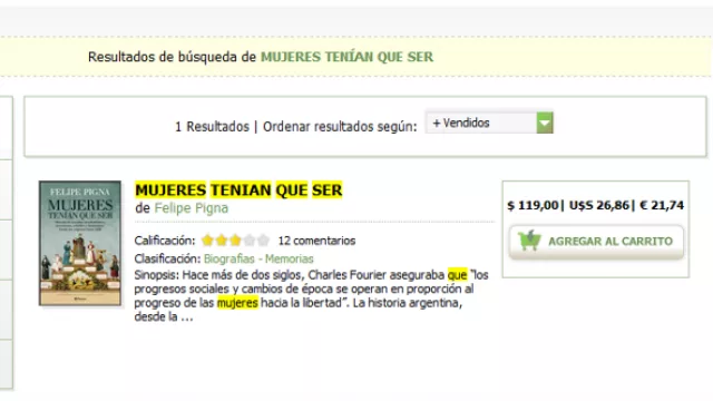 El nuevo libro de Felipe Pigna en versión papel con su precio