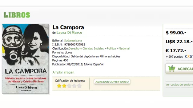 El libro de Laura Di Marco sobre La Cámpora en papel…