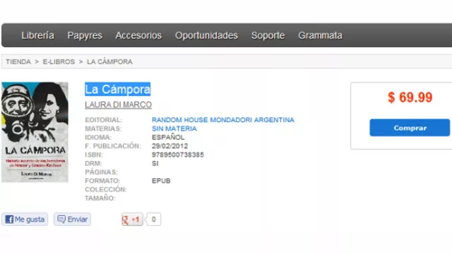 El libro de Laura Di Marco sobre La Cámpora en e-book…