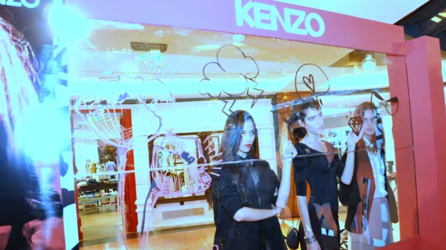 Kenzo Flower Tag llegó a Patio Olmos (arte, sorteos y más)