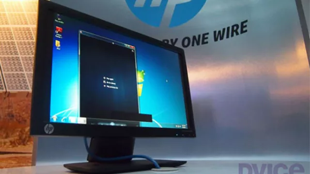 La All in One que necesita solo el cable de red para funcionar