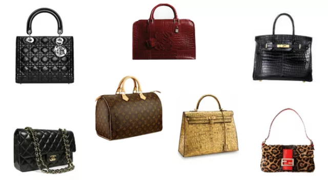  IT BAG: “Lady” de Chanel, “Amazona” de Loewe, “Berkin” de Hermes, “255” de Chanel, “Speedy Bag” de L. Vouitton, “Kelly” de Hermes y “Baguette” de Fendi.