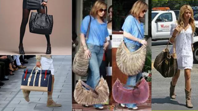 Maxi bolsos, propuestas variadas.