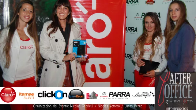  Claro dijo presente y hubo ganadores en los sorteos. 