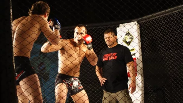 Aunque no hubo gran difusión, 1.000 personas vieron la primera velada de MMA en Carlos Paz (Fotos gentileza Matías Castello)