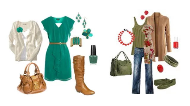 Más opciones de verde, para ir a trabajar en esos días, donde necesitamos transmitir serenidad a los compañeros de trabajo.