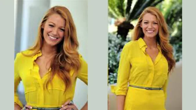 Amarillos ácidos, para mujeres primavera, como la modelo de la foto.