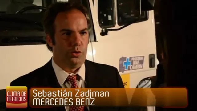 Mercedes Benz presentó sus camiones