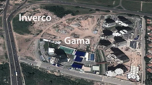 El terreno que compró Inverco está justo al frente del terreno donde Gama edifica Alto Villasol.