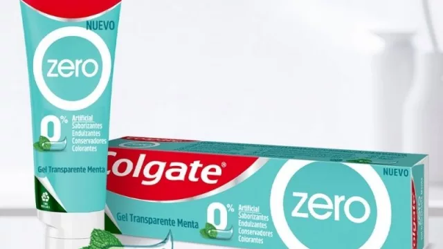 Colgate también tiene su línea Zero (libre de ingredientes artificiales)