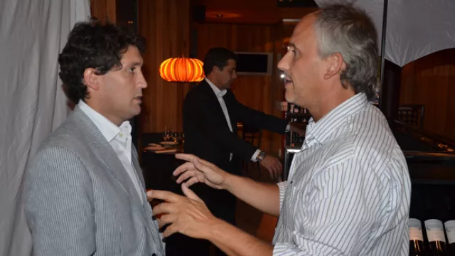 Nuestro fotógrafo coachando a Franco Berardo