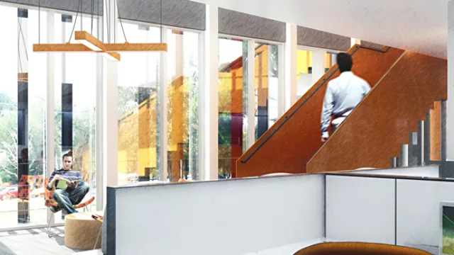 Otro render interno del proyecto. 