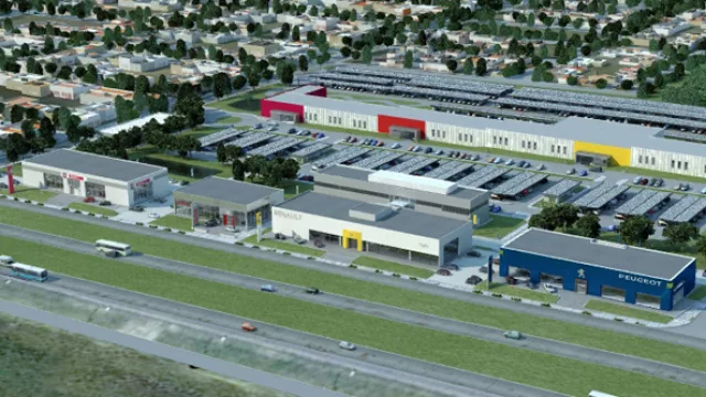 Así se verá el nuevo salón de servicio postventa del Grupo Tagle