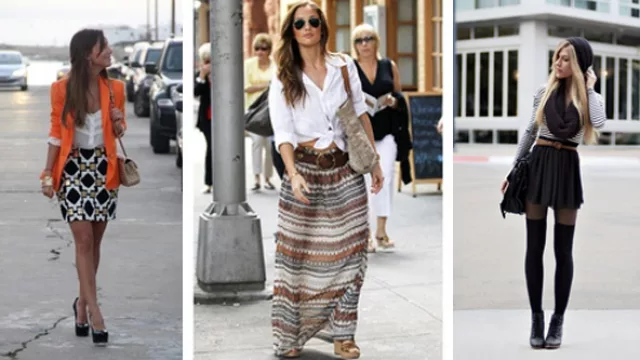 Minifalda imitación Jacquard con blazer, maxi falda, y minifalda con volumen y cuello tejido se lleva con medias oscuras y botinetas.