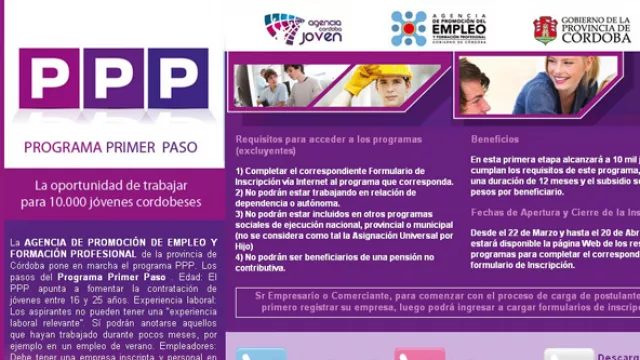 Paso a paso cómo funciona el Programa Primer Paso: un caso concreto para entenderlo todo