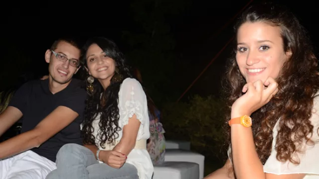 Marianella Ruso (InfoNegocios) y su novio, Dani Pirazzini, también fueron de la partida.