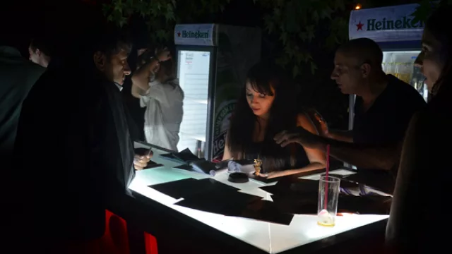 Las barras temáticas también fueron protagonistas.