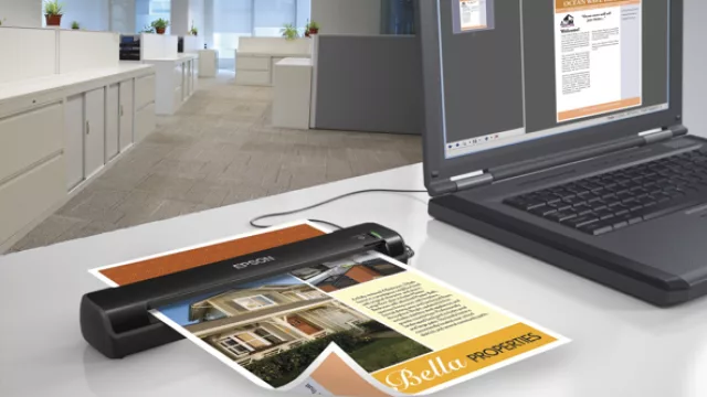 Epson con nuevo y práctico escáner portátil