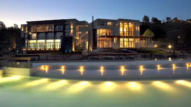 El hotel boutique forma parte del Complejo Turístico Huerta Grande. 