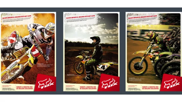 Fox Racing, campaña gráfica