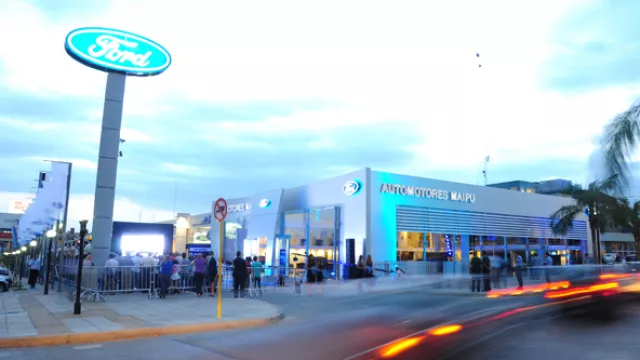 Maipú Ford terminó primera en el país (con casi 6.000 autos patentados)