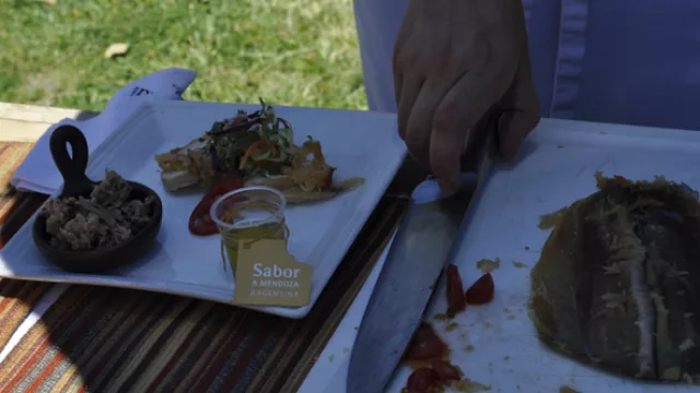 Las Rutas Alimenticias nos agasajaron con espectaculares bocados realizados con trucha y chivo