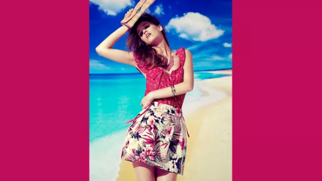 Dos piezas que vale por vestido, muy glamoroso