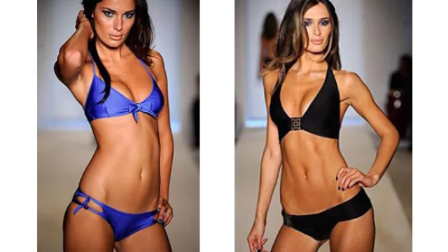 Azul para poco busto y caderas chicas, la negra para mucho busto y espalda ancha