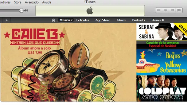 iTunes Store ya está disponible para casi toda Latinoamérica