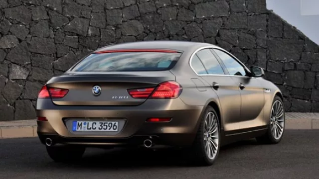 Otra obra de arte de BMW: Nuevo Serie 6 Gran Coupé