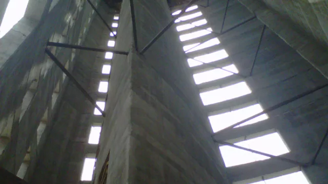 Así se ve por dentro el centro de hormigón que se levantará en toda su extensión en dos meses