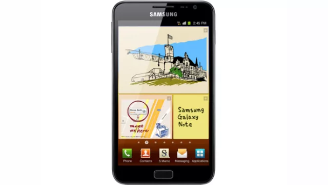Samsung Galaxy Note: gran smartphone o pequeña tablet…