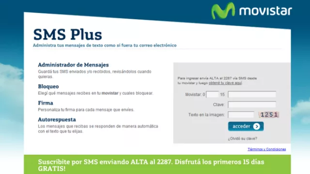 Administrar los SMS como si fuesen mails (by Movistar)