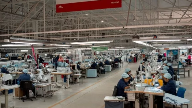 Fábrica de Lacoste en San Juan.