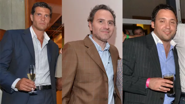 Pablo Rosa, Nestor López y Gerardo Peralta; con un toque sport y gran elegancia