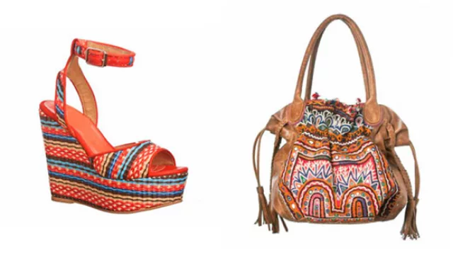 Cartera & Sandalias Incaicas