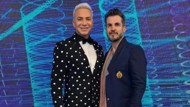 Carlos Veralli con Flavio Mendoza.