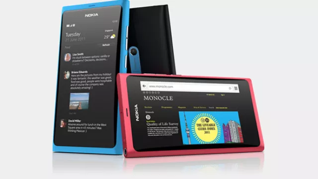 Llegó el Nokia N9, con sistema operativo MeeGo